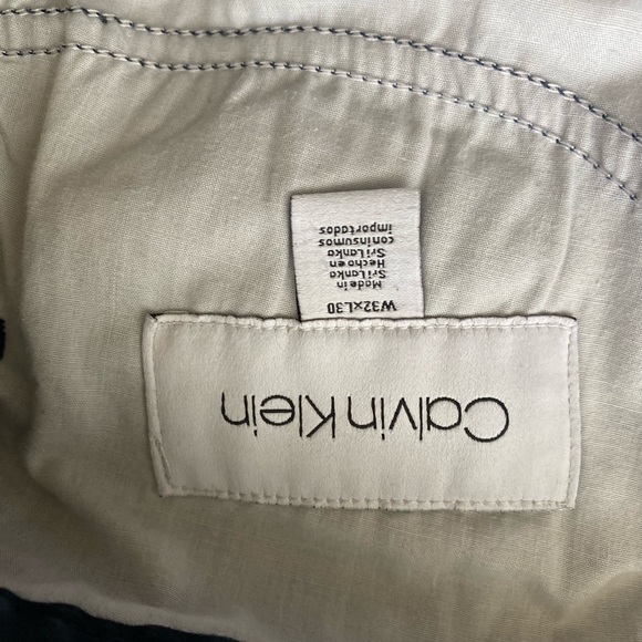 Calvin Klein dark blue pants - Picture 5 of 9